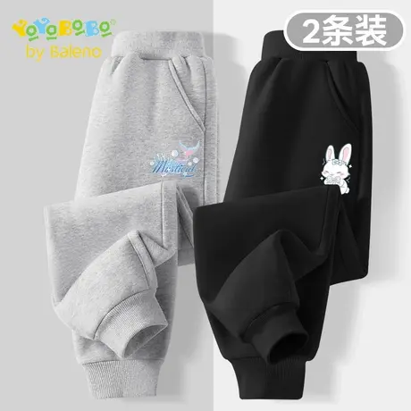 班尼路童装YBB系列女童运动裤2025新款儿童春秋长裤女孩休闲裤子商品大图