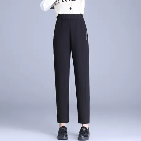 遮胯哈伦运动裤女2023秋季新款显高显瘦垂感九分裤通勤百搭休闲裤商品大图