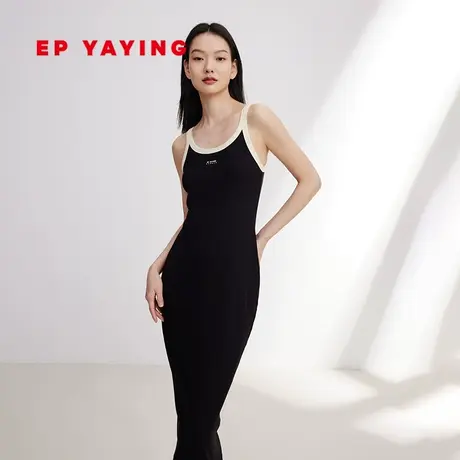 EP YAYING雅莹女装 弹力修身打底吊带连衣裙 2024春装新款4113A图片