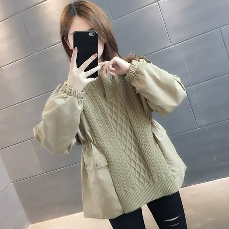 毛衣女装2023新款秋冬季秋款秋装女士宽松毛衣裙外穿打底衫中长款图片