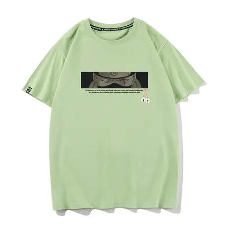 秀洛火影忍者衣服旗木卡卡西纯棉宽松短袖t恤男打底衫纯棉cos服装商品大图