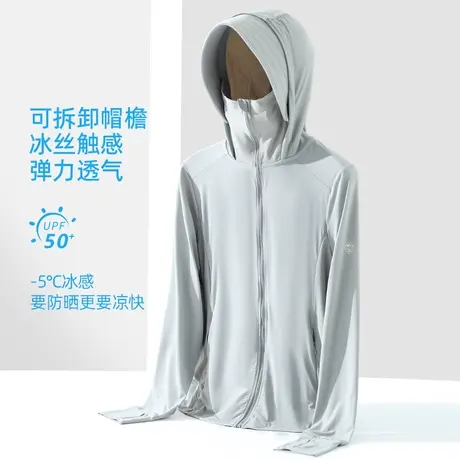 冰丝防晒衣薄女2025夏季新款防紫外线防晒服宽松透气外套防晒罩衫商品大图