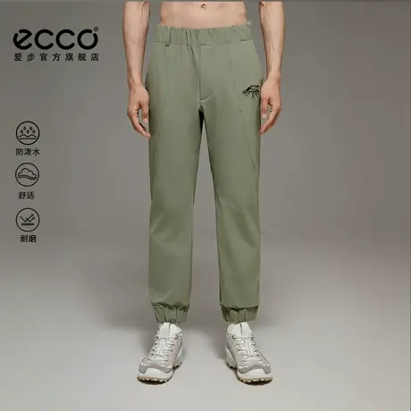 ECCOx白山联名系列 25新秋季舒适透气防泼长裤男女同款 EW253P003商品大图