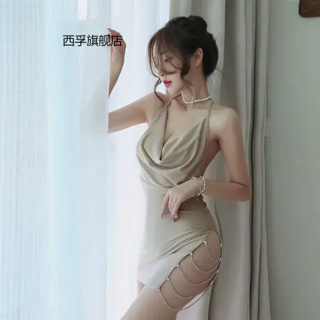 情趣内衣女性感蕾丝吊带睡衣套装女睡裙家居服夜迷离1311商品大图