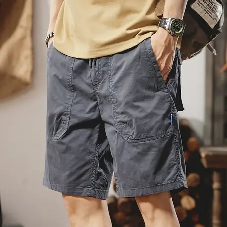 Modi Nick/摩帝尼克男士工装五分裤大码薄款中腰短裤休闲夏季薄款商品大图