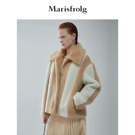 【奥莱清仓保暖季特价 】玛丝菲尔毛呢外套商品大图