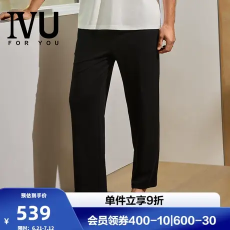 安莉芳旗下IVU男士专柜新品棉质抽绳睡裤可外穿家居服长裤UF00121商品大图