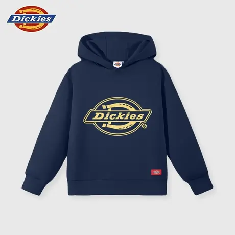 Dickies童装男童卫衣儿童美式潮牌运动上衣男孩秋季连帽休闲衣服A商品大图