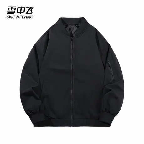 SNOW FLYING/雪中飞2025年秋季新款户外休闲百搭潮流简约男女夹克商品大图