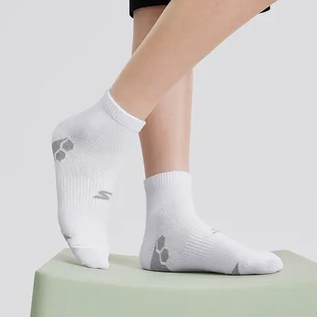 Skechers斯凯奇2025夏季新款男女童袜子舒适抗菌休闲运动短筒袜图片