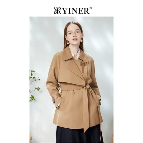 *Goodland女装新款风衣商品大图