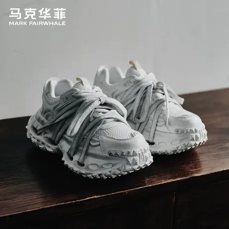 马克华菲夏季男鞋2025新款潮流爆款老爹鞋男士增高轮胎休闲运动鞋商品大图