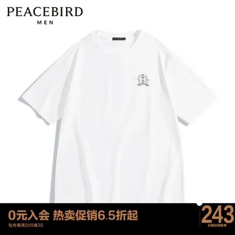 太平鸟男装 短袖T恤B1DAC4H16商品大图