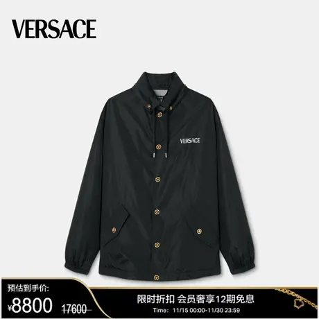 【甄选折扣】VERSACE/范思哲 男士立体按扣LOGO时尚夹克外套图片