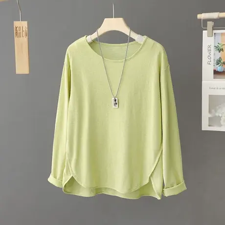 设计感小众洋气纯色百搭防晒衫女长袖微透轻薄防晒衣套头夏季上衣商品大图