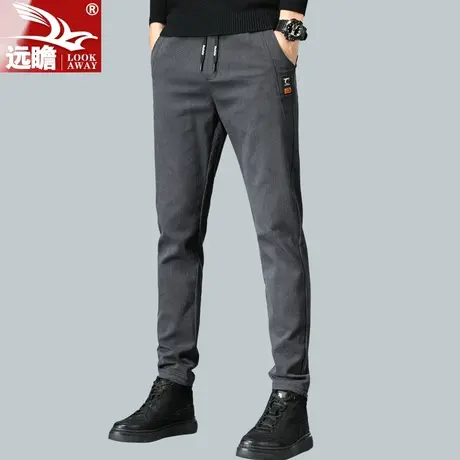 男士春季休闲裤男修身直筒裤子男款百搭长裤潮流2023新款春秋男裤图片