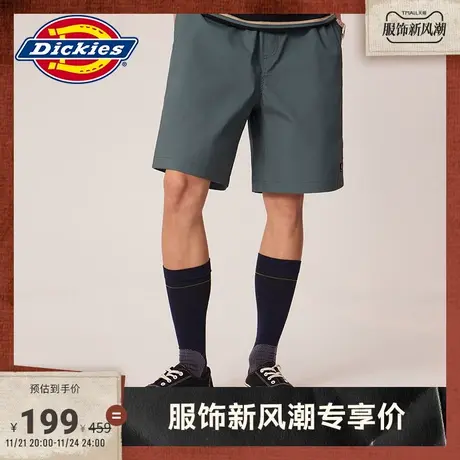 Dickies 工装春夏松紧腰头休闲短裤宽松 男女情侣同款图片