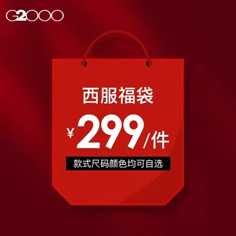 【299元/件】G2000男装福袋 男士西服西装外套套装 清仓特卖低价图片