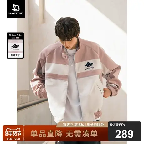 Lilbetter仿麂皮外套男2025秋季新款上衣美式复古褂子欧美夹克LB图片