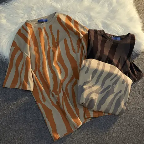 2023年夏季新款冰丝薄款大码长款女装纯欲风上衣服宽松短袖t恤潮商品大图