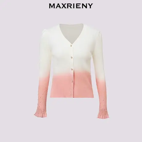 【奥莱】MAXRIENY秋针织开衫商品大图