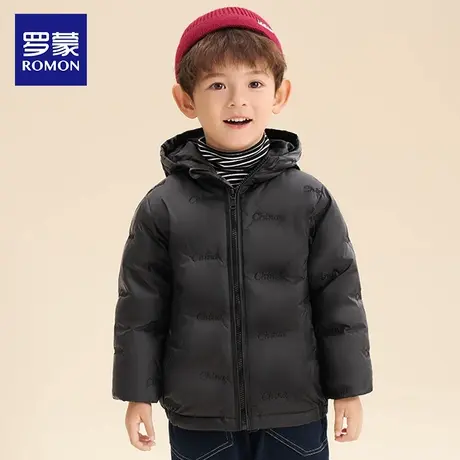 罗蒙男童轻薄款儿童羽绒服2025新款秋冬季中大童女童加厚男孩外套商品大图
