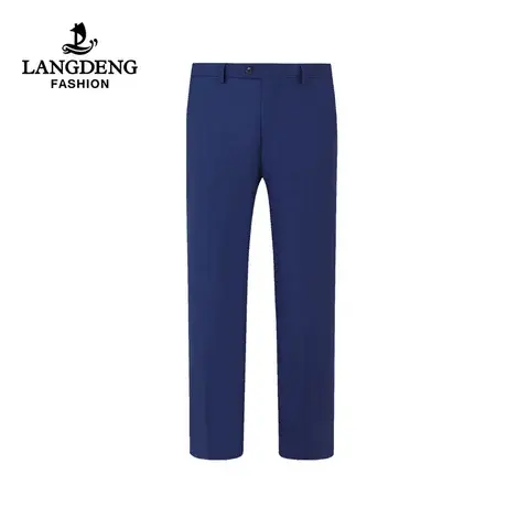 浪登男士夏季薄款商务正装西裤透气垂感易打理直筒通勤上班西装裤商品大图