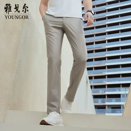 『Youngor』男米色休闲系列休闲裤VCDP333008EWA商品大图