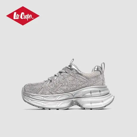 Lee Cooper【繁星】爆款老爹鞋女25春季新款休闲女鞋厚底增高百搭商品大图