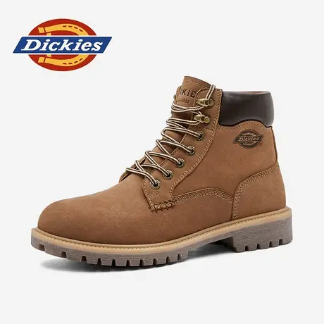 Dickies马丁靴男款2025新款男鞋秋季中帮工装靴英伦男士沙漠靴子商品大图