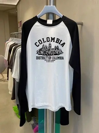 春秋装仿棉长袖t恤女2023新款冬季内搭打底衫洋气独特别致上衣服图片