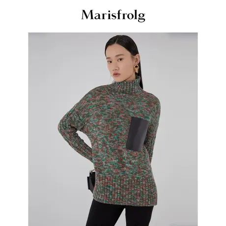 玛丝菲尔毛针织衫商品大图