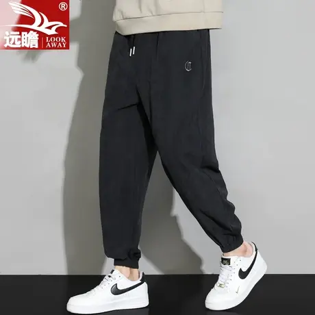 男士裤子秋季宽松束脚运动卫裤男生春秋款潮牌大码休闲长裤子男款商品大图