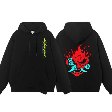 秀洛赛博朋克2077往日之影衣服游戏周边强尼银手连帽卫衣秋冬外套商品大图