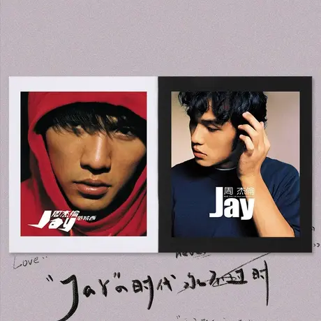 秀洛JAY周杰伦同款印花半袖vtg短袖男夏季潮牌嘻哈街头宽松t恤TEE商品大图