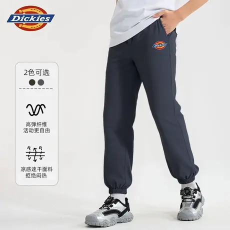 Dickies童装男童裤子男孩轻薄凉感速干伞兵裤儿童潮牌运动工装裤A商品大图