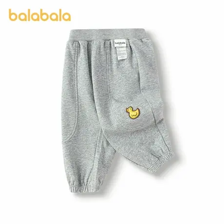 巴拉巴拉童装儿童长裤宝宝束脚裤子男童女童休闲裤宽松2025秋新款图片
