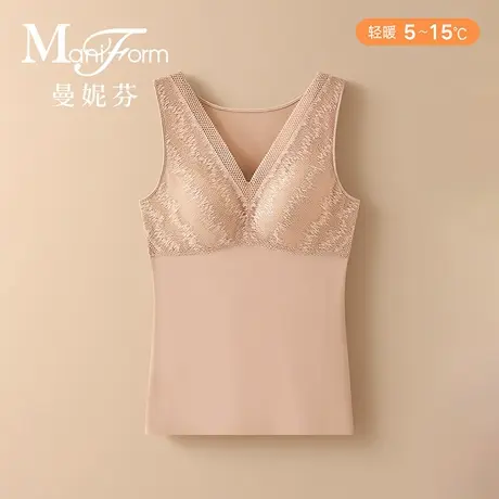 曼妮芬V领带杯背心20210641商品大图