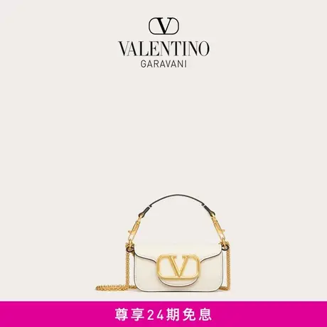 【线上限定】华伦天奴VALENTINO女士超迷你 LOCO 小牛皮链条手袋图片
