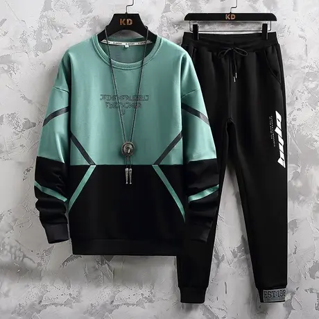 青少年春秋款卫衣12-15岁男孩初高中学生13秋季套装14大童长袖t恤商品大图