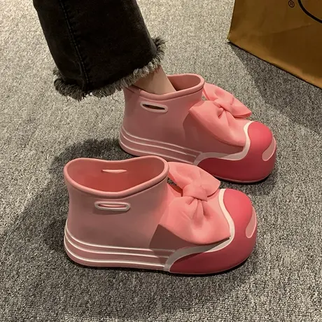 雨鞋高颜值雨靴女款防滑成人防水2023新款好看的时尚超轻外穿可爱商品大图