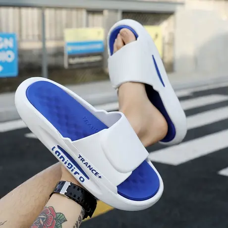 拖鞋男2023新款夏季外穿防滑踩屎感室内家居凉拖简约ins潮沙滩鞋商品大图