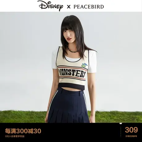 【商场同款】太平鸟迪士尼联名2023年夏季新款线背心A3EFD2501图片