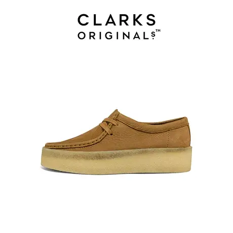 Clarks其乐ORIGINALS WALLABEE CUP袋鼠鞋复古厚底单鞋女图片