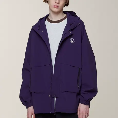 男士工装冲锋衣外套男春秋款高级感痞帅2023年新款美式夹克情侣装商品大图