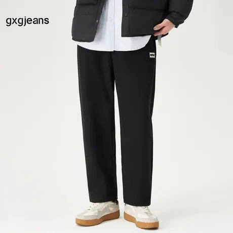 gxg.jeans男装2023年冬季新款直筒休闲长裤JEX10200174商品大图