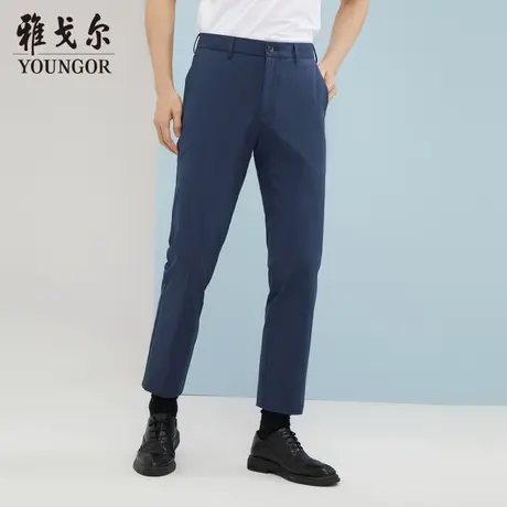 雅戈尔奥莱 商场同款男士休闲长裤秋季新款官方商务休闲上班长裤图片