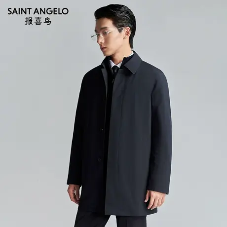 【羽绒内胆】报喜鸟冬季新款男士商务休闲羽绒服时尚保暖外套男商品大图