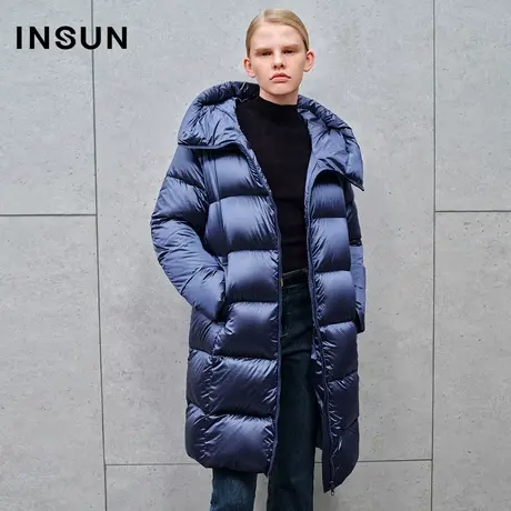 INSUN恩裳线上专选冬季无胆防绒面包感羽绒服商品大图