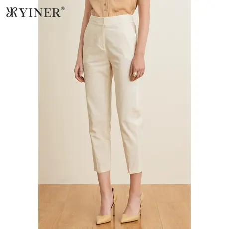 YINER音儿女装夏季通勤气质休闲裤商品大图